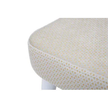 Krzesło BELLA Kremowe Zestaw 2 szt. 50x49x92,5 cm